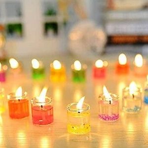 Glass candle